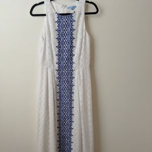 Antonio Melani White floor length Dress